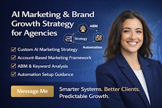 develop an advanced ai marketing and brand growth strategy for agencies