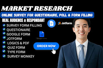 promote online survey to 2000 real active audience to fill online survey poll