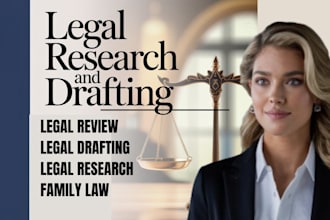 draft and review legal contracts, agreements, lawsuits, petitions and divorce