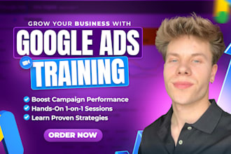 provide google ads training and consulting for your business