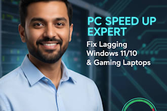 spped up and optimize your windows PC and gaming laptop for peak performance
