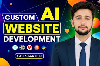 build custom ai websites,chatbots and web applications for your business