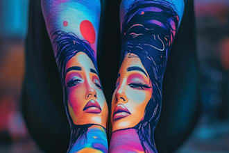 make unique socks design