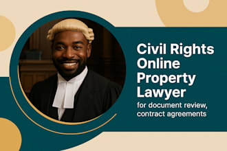 legally review draft advise on property contracts and civil right nda agreements