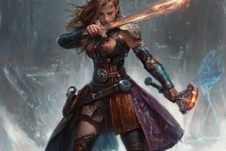 illustrate your unique dnd hero in detail