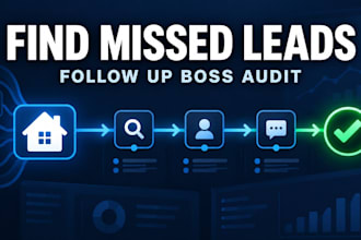 audit your follow up boss CRM and find missed leads