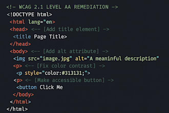 make your website ada, section 508, and wcag compliant