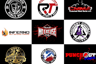 do martial arts, taekwondo, karate, MMA, jiujitsu logo