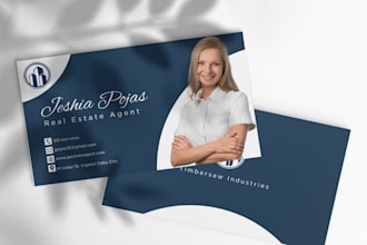 design professional business cards and stylish calling cards