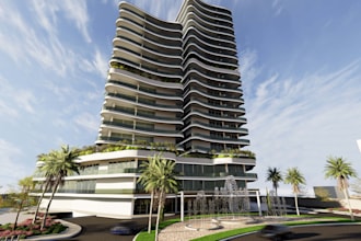 interior and exterior renders