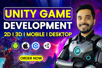 I will be your unity and unreal engine game developer for mobile game development