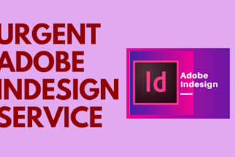 design and redesign adobe indesign projects in 24 hours