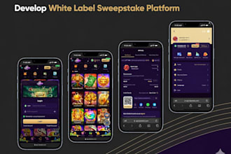 develop white label sweepstakes casi software platform