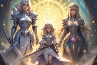 design powerful and enchanting female fantasy characters