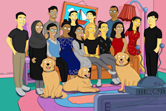 do the yellow characters based on your portrait