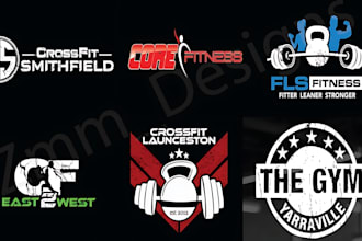 clothing design for gym fitness sports or bodybuilding logo
