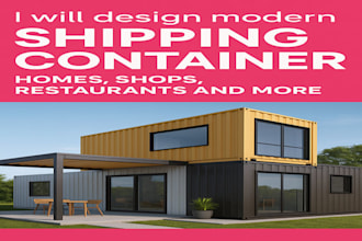 be architect and interior designer for house shop office