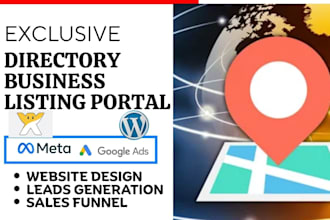 generate business directory leads business listing portal directory website