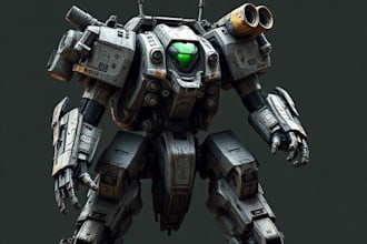 draw mecha and transformers