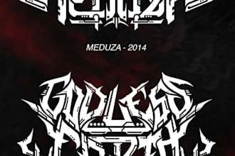 design a detailed technical metal logo for your band