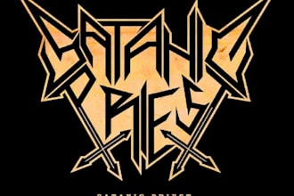 design a killer thrash metal band logo