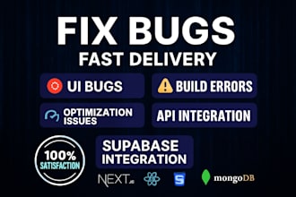 fix vibe code errors, bugs, api integration, cleanup lovable cursor antigravity
