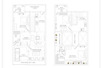 be your architect, draftsman for floor plan, house plan and old sketch to cad