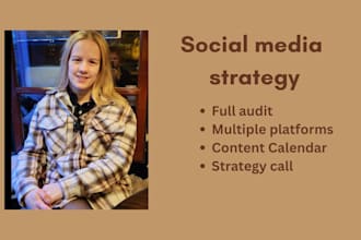 create a powerful social media strategy to grow your brand