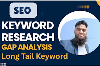 less competition seo keyword research and gap analysis