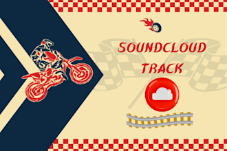 design eye catching cover art for your soundcloud track or album