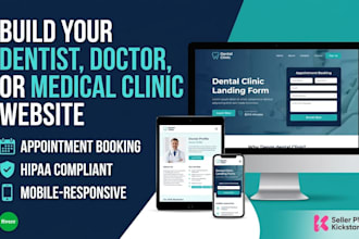build your dentist, doctor, or medical clinic website