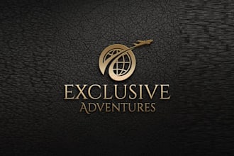 design classic travels exclusive adventures logo