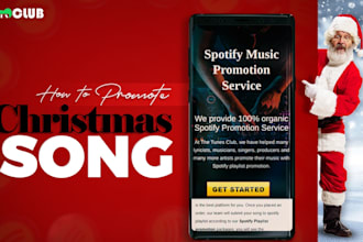 super fast christmas gospel music promotion to gain organic streams and growth