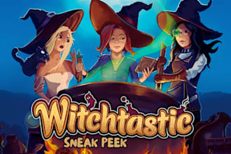 create steam capsule, hero banner, steam artwork, game concept artwork