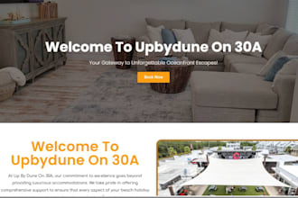 create a direct booking website for your airbnb apartment or hotel vacation str