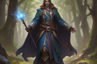 dnd character art and dnd character art