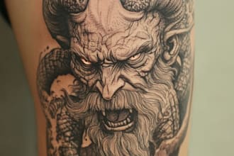 design minimalist tattoo arts