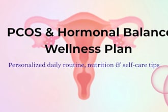 custom wellness plan for pcos and hormonal balance