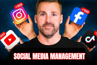 be your social media marketing manager social media posting management
