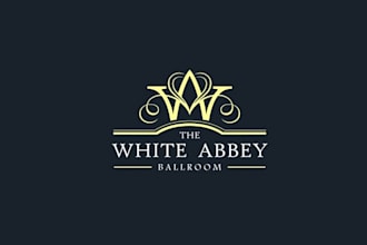 design beautiful wedding venue logo