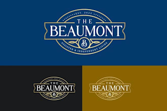 design high end assisted living memory care logo