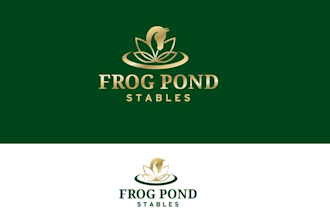 design unique horse farm logo