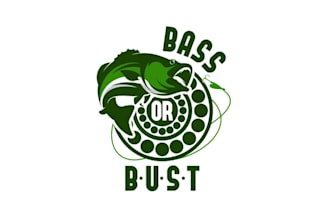 design perfect classic young angler logo