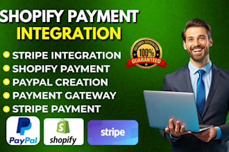 setup shopify store payment gateway integration stripe wordpay paypal klarna