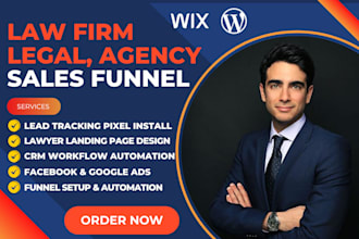 generate law firm leads setup legal crm attorney funnel ads build lawyer website