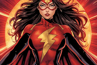 do superhero comic page superhero character for comics