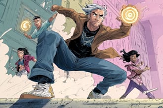 draw webtoon manga web comic book page illustration