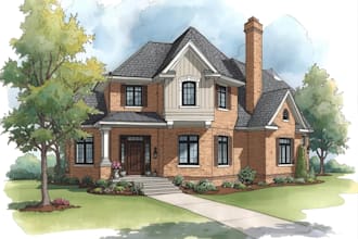 do exterior interior architectural sketches, do exterior interior architectural