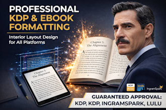 do KDP paperback formatting and ingramspark print ready book layout