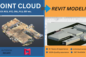 convert point cloud scan to accurate revit 3d bim model